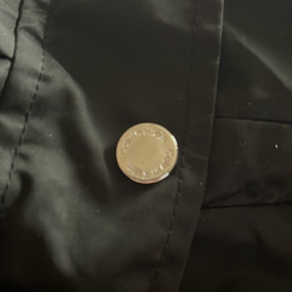 Calvin Klein Black Lightweight Hooded Trench - Picture 7 of 10